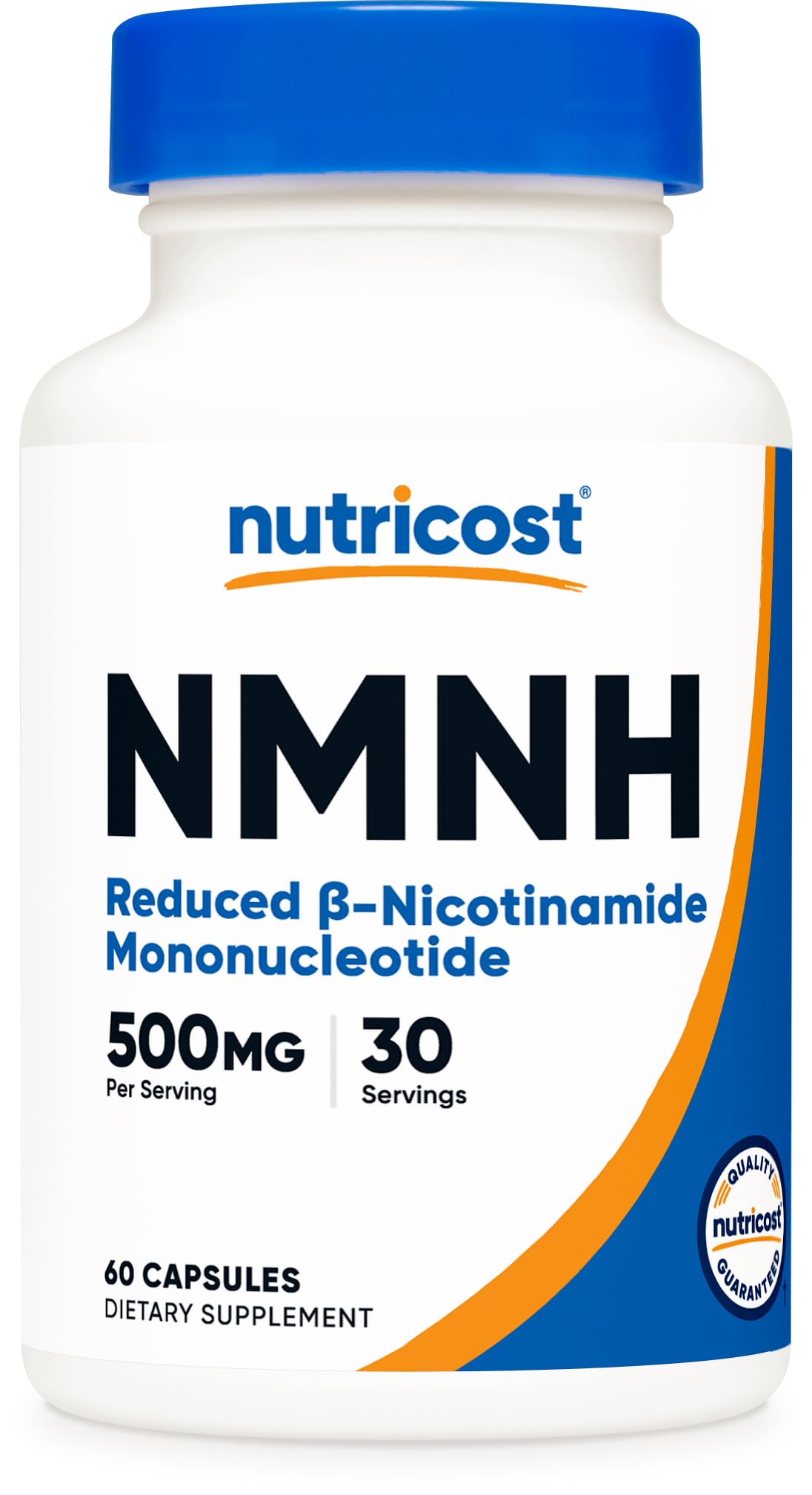 Nutricost NMNH Supplement (500mg) 60 Capsules, 30 Servings, Vegan, GMO-Free