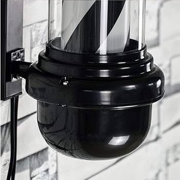 Amazon.co.jp: サインポール 理容 屋外，LEDバーバーポール