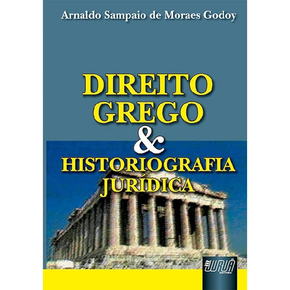 Capa de Direito Grego e Historiografia Jurídica