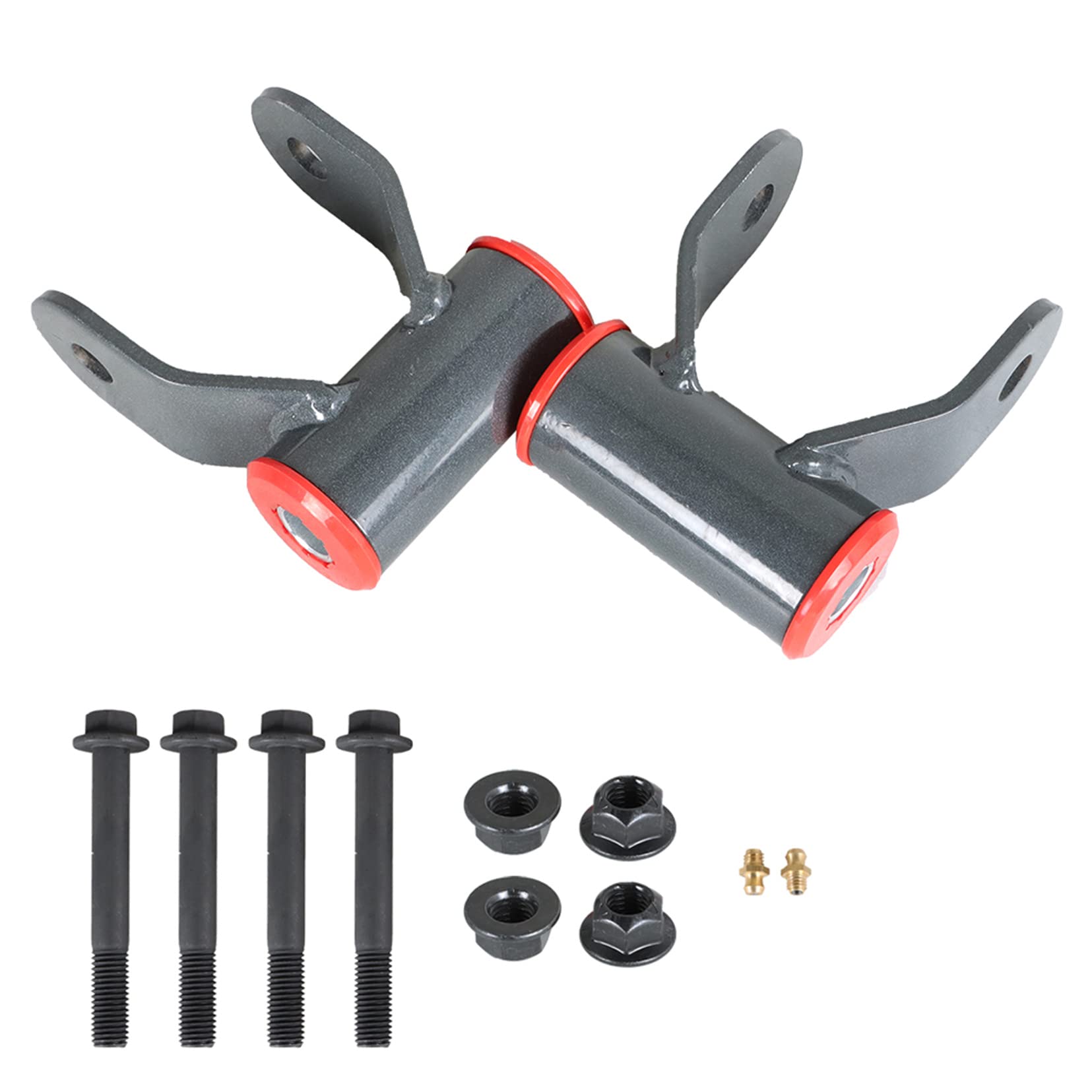 Shackles Silverado 2 Inch Rear Drop Shackles For 2002-2008 Ram 1500 ...