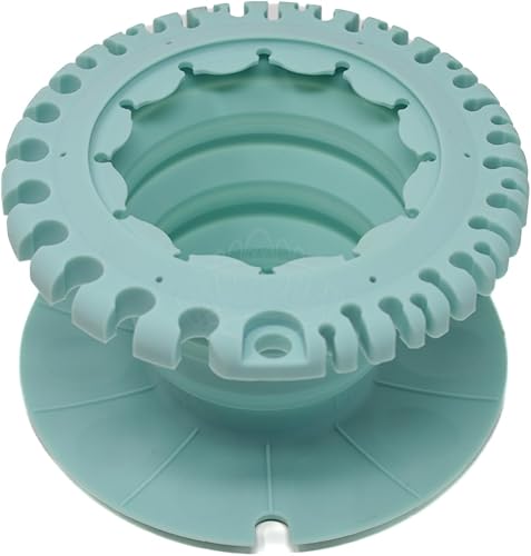 Miniatura 10 de Paint Puck - Copa para limpiar y enjuagar pinceles (todo en uno) para arte, estudio y aula, soporte de pinceles y sistema de limpieza de silicona