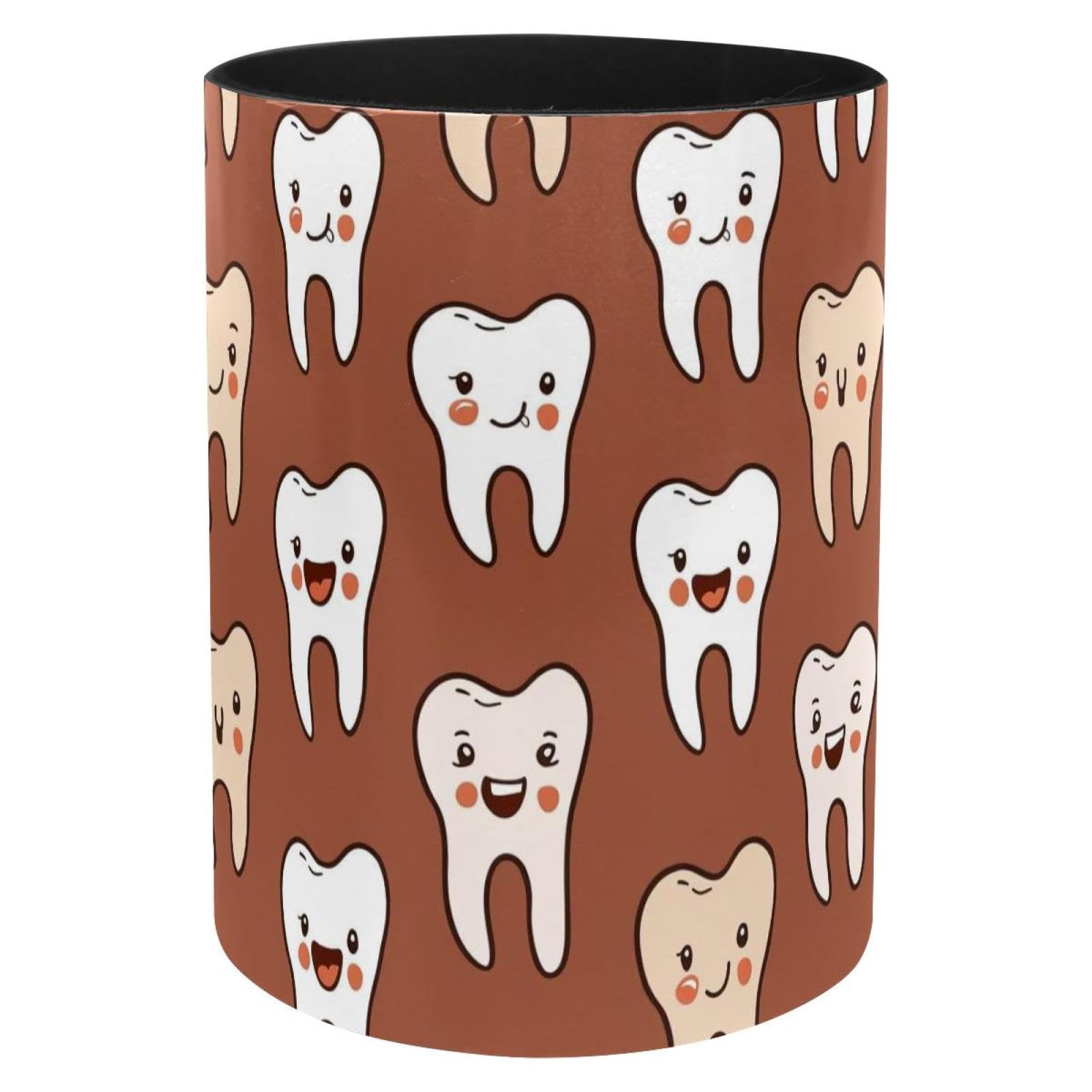Fournitures de bureau et accessoires de rangement en métal motif dents