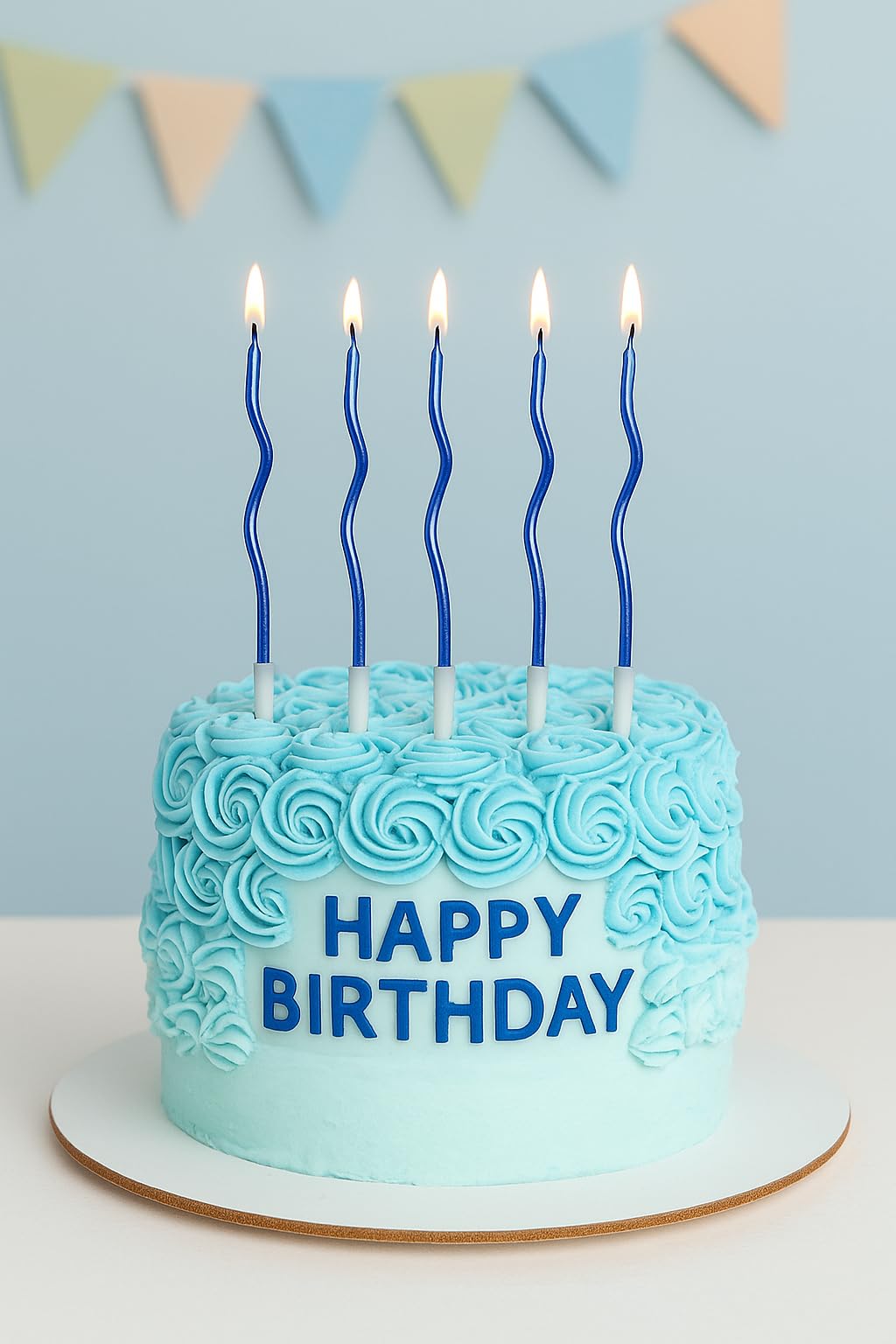 Spiral Candles: Elegant Cake Decor & Party Lights -7 Spiral Candles: Elegant Cake Decor & Party Lights -7