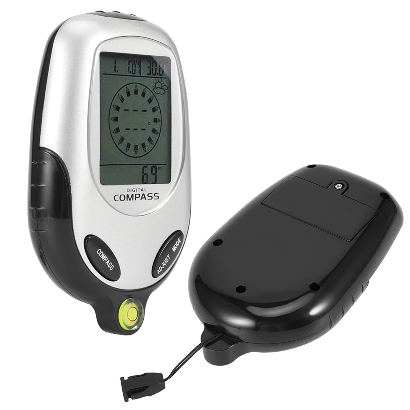 Thermomètre à Boussole numérique pour Les Amateurs de Plein air et de Camping