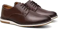 Sapato Social Masculino Em Couro Oxford Casual Confortável