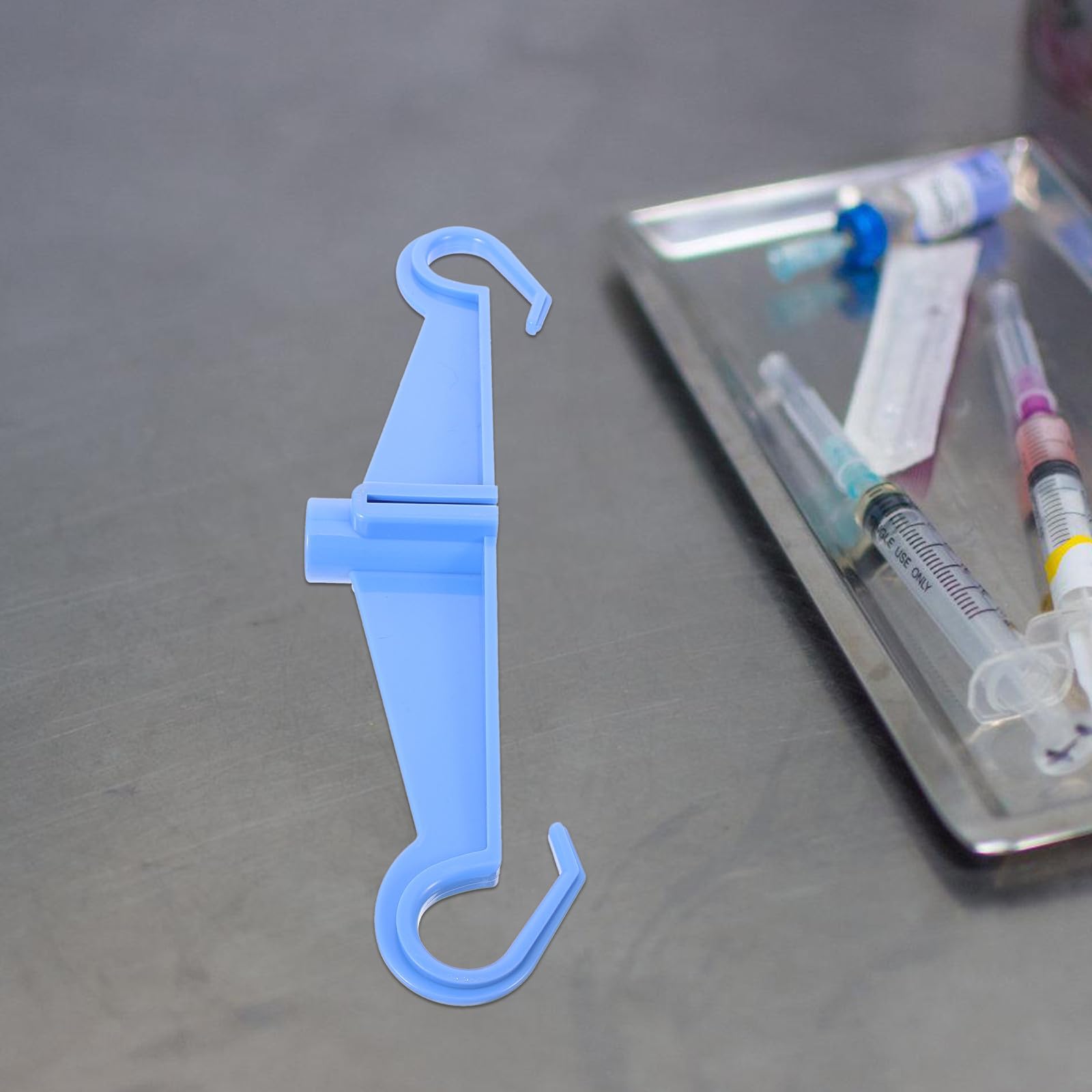 Tragbarer Infusionsständer nicht Verformbar Leicht zu Installieren aus ABS Kunststoff Aufhänger Geeignet für Klinik und Infusionsflaschen