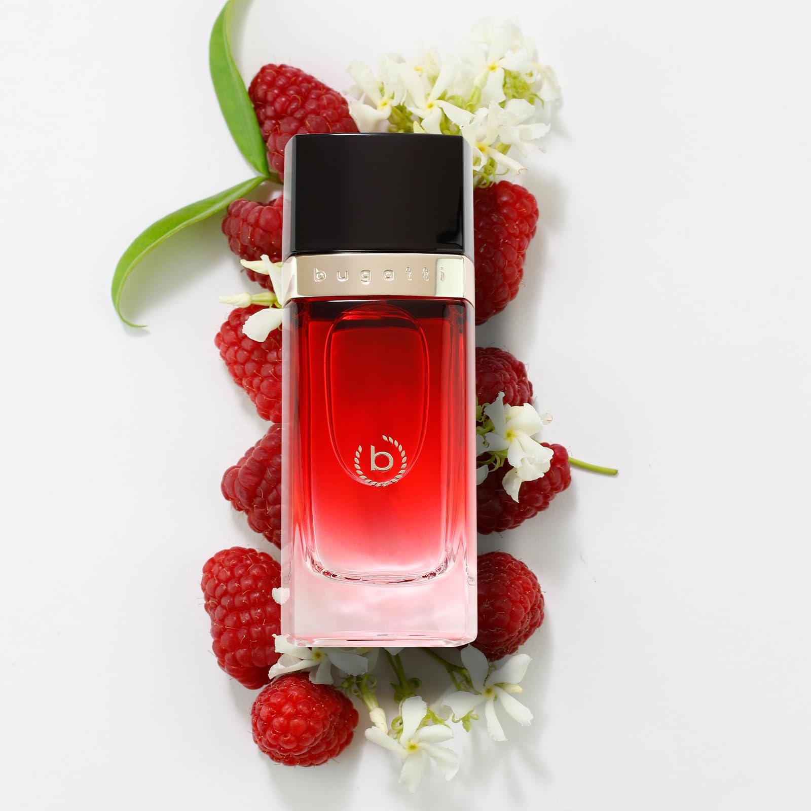 bugatti Eleganza Rosa Eau de parfum pour femme 60 ml I Parfum sensuel pour femme pour tous les âges et toutes les occasions I Combinaison séduisante de pêche, d'iris et de vanille I Parfum floral et