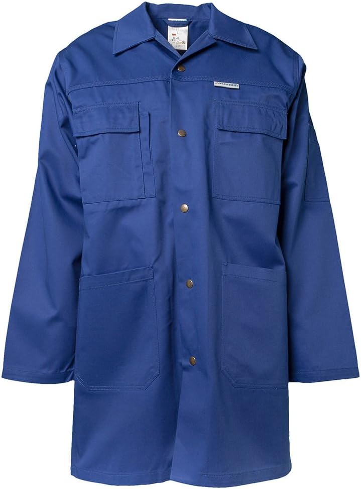 Planam 1141025 "Tristep" Safety Overall Coat, Royal Blue, 25