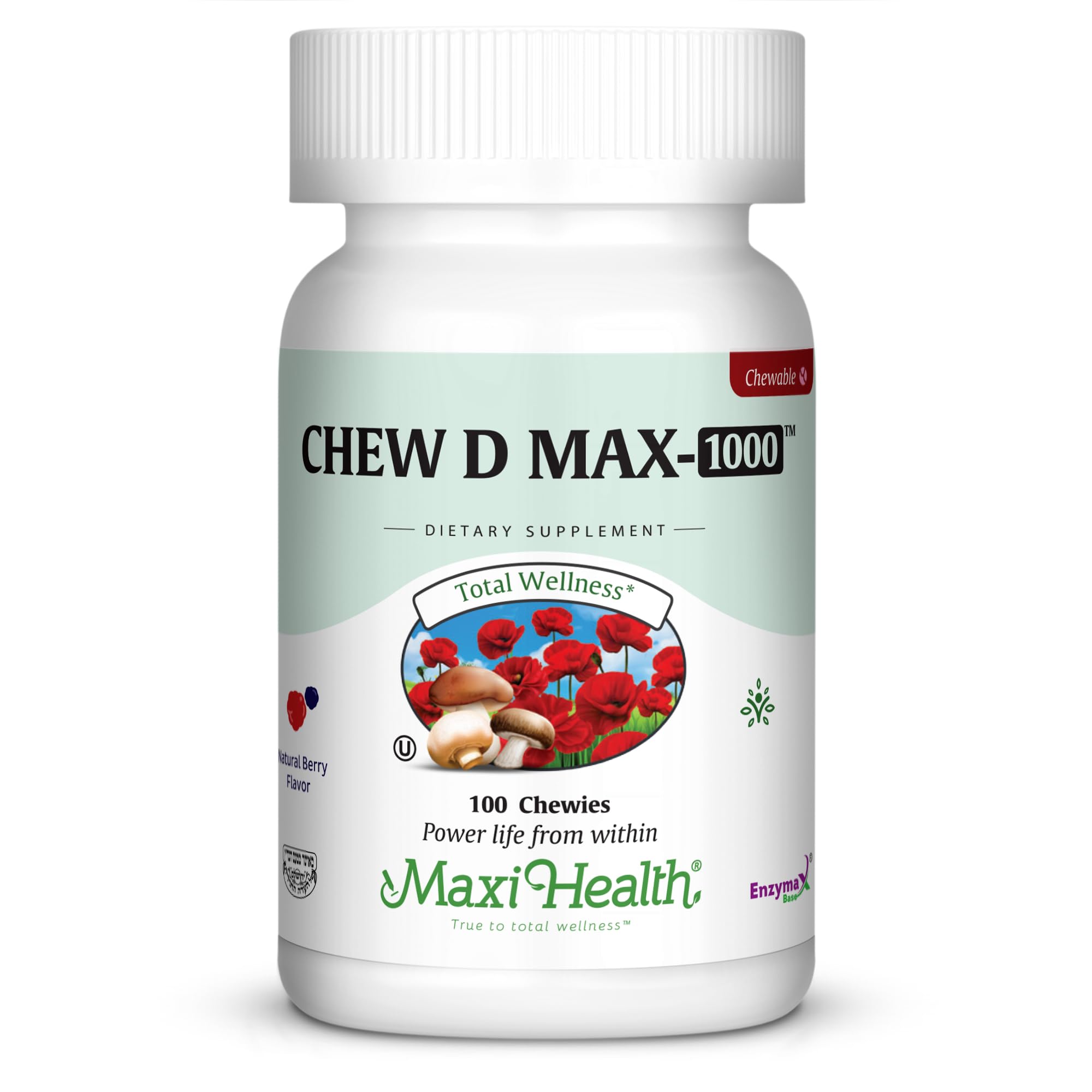 , Maxi Chew D Max 1000, 100 Chews