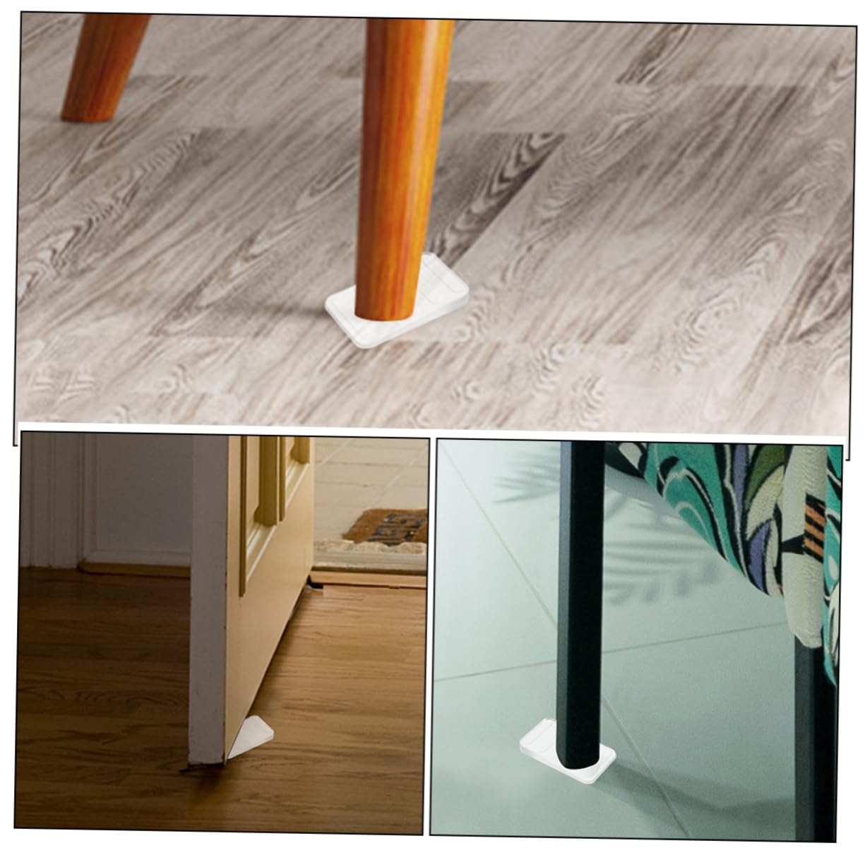 SHINEOFI 5 Series Cuñas De Nivelación De Plástico Transparentes Muebles De Ajustables Y Prácticas Nivelar Mesas Y Muebles 8 Piezas X 5