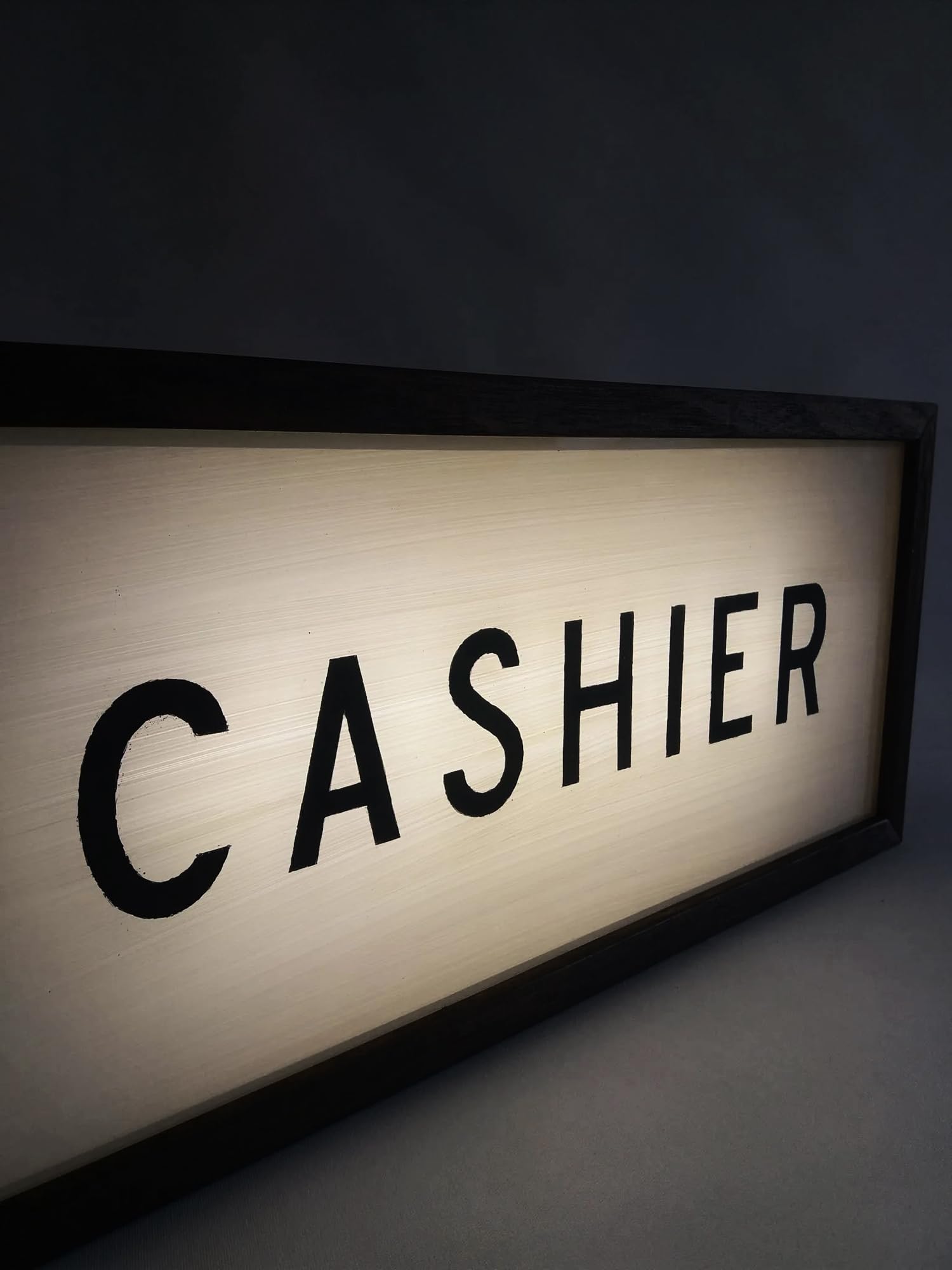 CASHIER RGB LED Neon Lightbox with Remote Control Professional Studio Podcast Radio Lights Sign for Cinema Cafes Home Wall Decor USB Powered