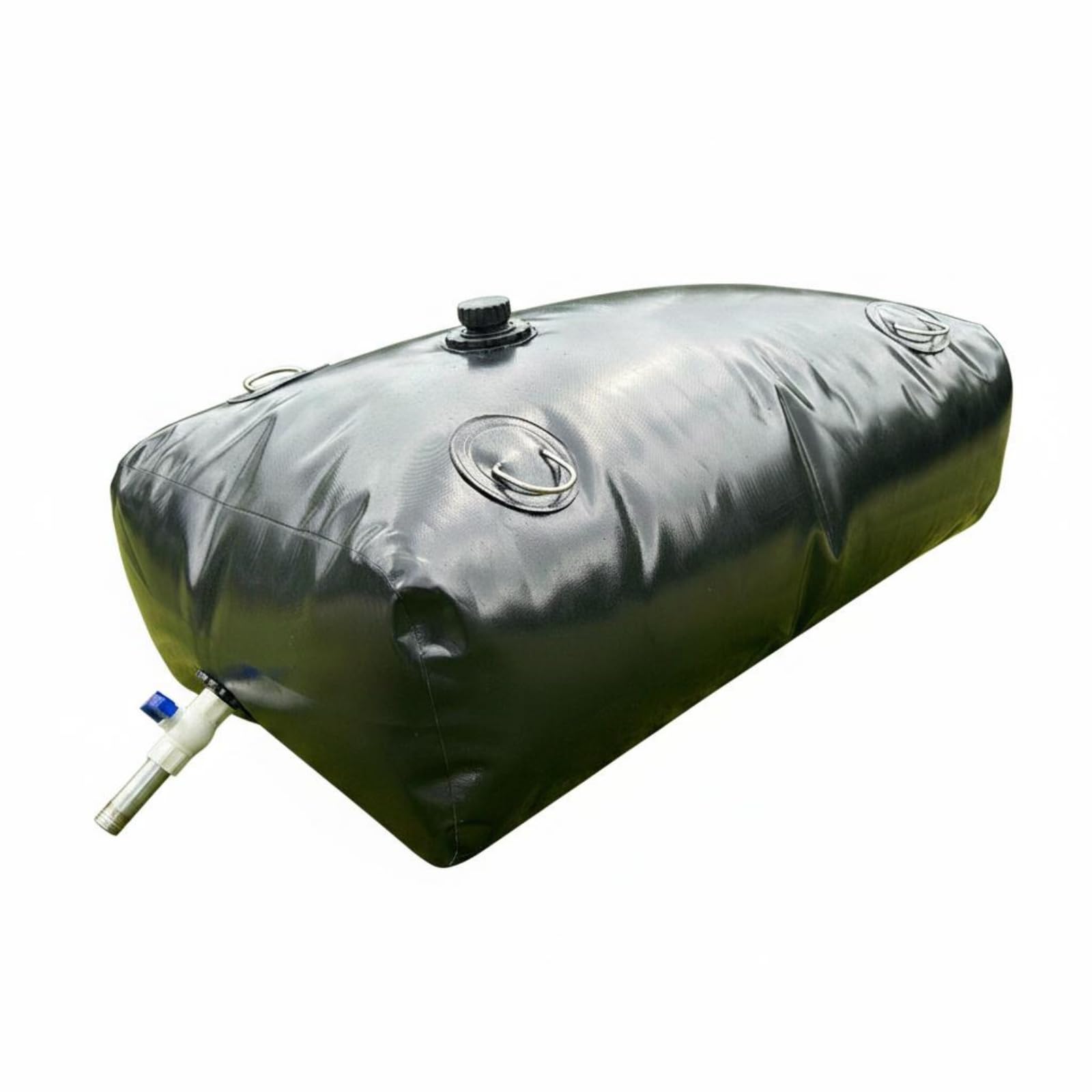 Harilla Bolsa de Almacenamiento Plegable Recipiente Flexible Depósito Portátil Almacenaje Fácil Material PVC Resistente Adecuada para Granjeros Trabajo Rural Conducción