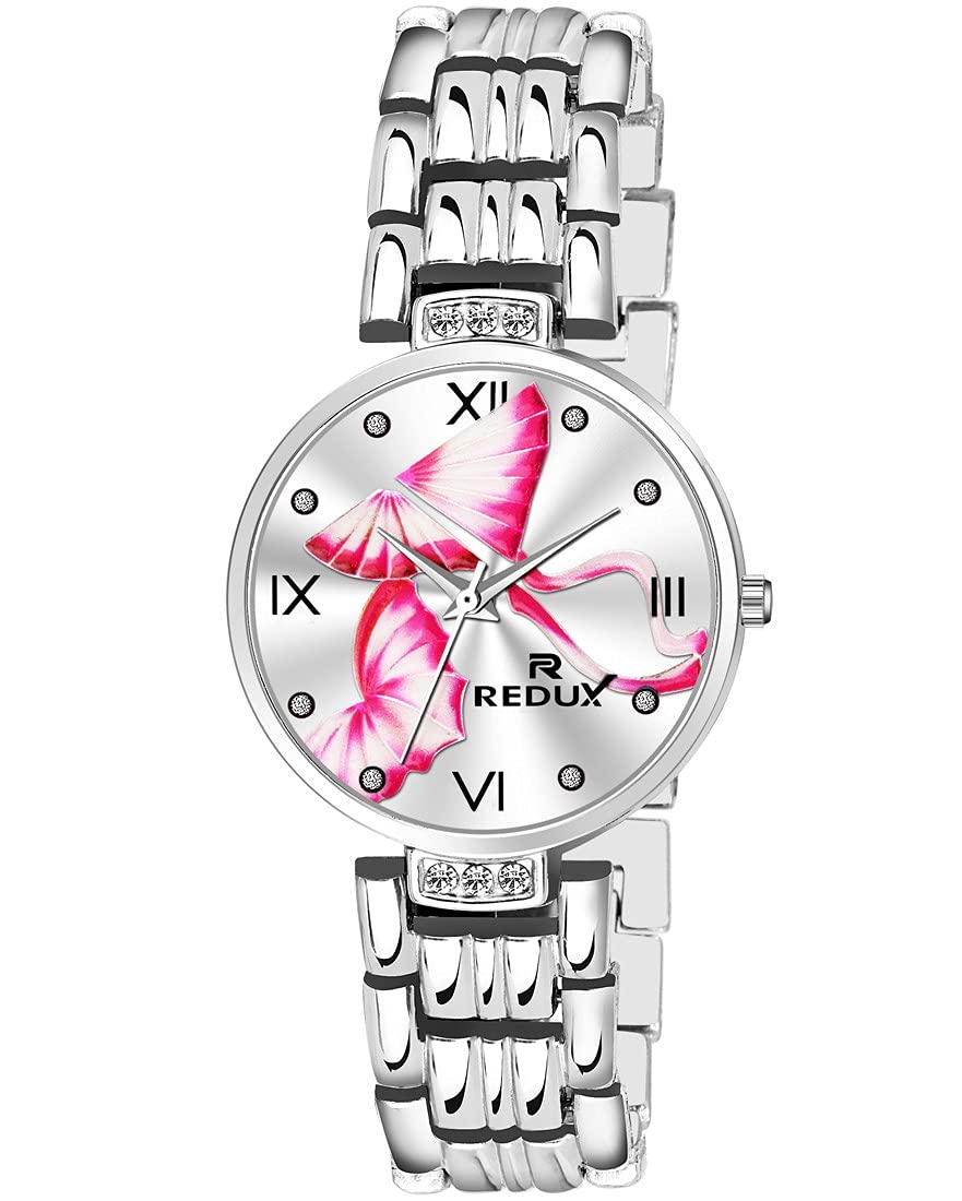 REDUX Flying Kite Dial Analogue Watch for Womens & Girls (Silver, Silver) (B09DY26JHT) Amazon Price History, Amazon Price Tracker