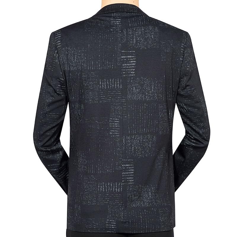 Casual Blazers Mens Slim Fit Blazers Jacket Two-Button Notched Lapel Casual Suit Jacket Western Sport Coats2