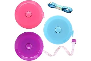 3-Pack Kids Tape Measure