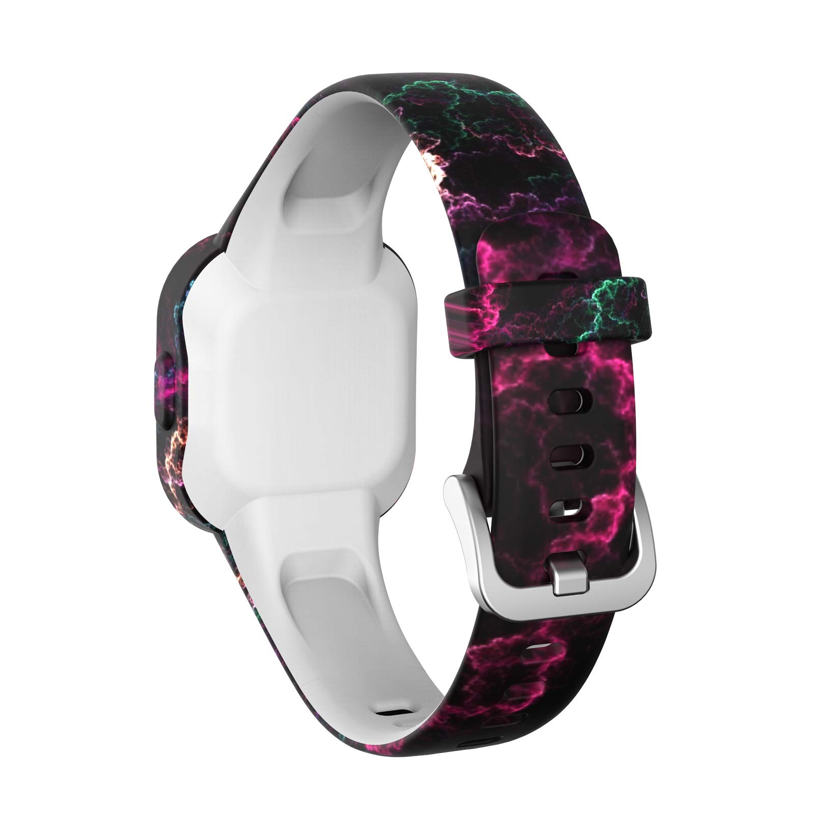 Tencloud Pasek kompatybilny z Garmin Vivofit jr.3, miękki silikonowy pasek zastępczy, dla dzieci w wieku od 4 lat, dla dzieci w wieku od 4 lat, Vivofit jr.3