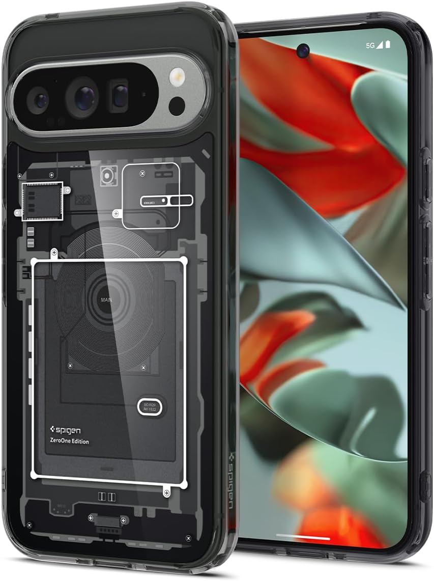 Spigen Ultra Hybrid for Google Pixel 9 Pro XL Case, Pixel 9 Pro XL Back Cover (2024) - TPU+Poly Carbonate｜Zero One