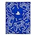 Paladone PlayStation 2-in-1 Cushion Blanket - Officially Licensed Travel Blanket, Foldable Soft Fluffy Throw, Compact Design for Gaming Room or Bedroom Decor