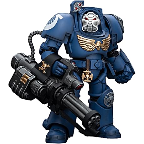 1/18 Action Figure Warhammer 40,000 Ultramarines Terminator Squad Terminator with Assault Cannon