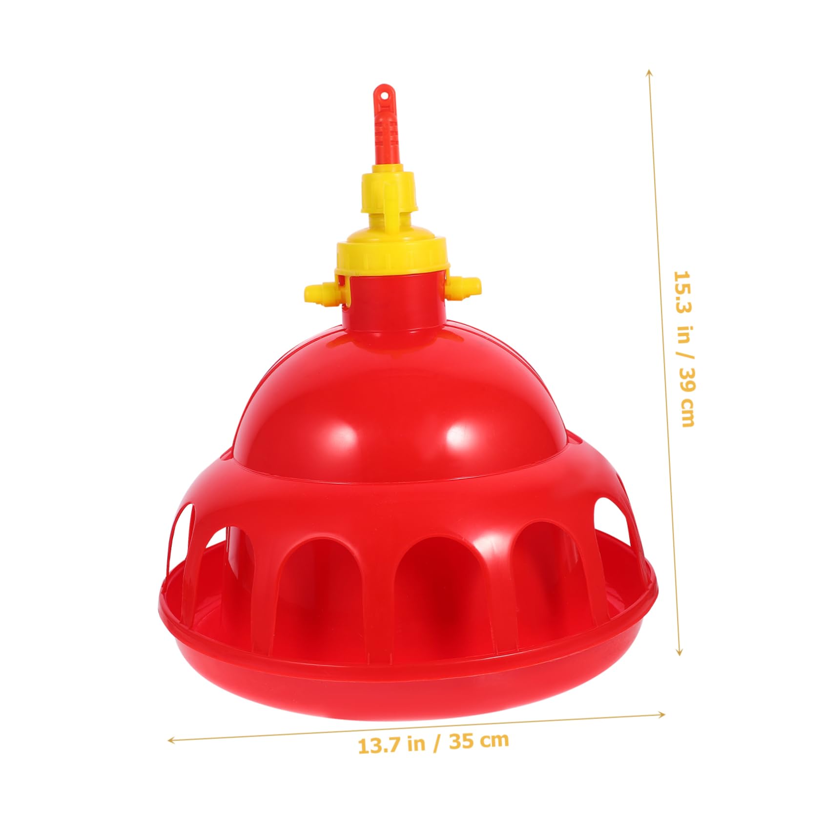 Toyvian 1pezzi Distributore Per Animali Domestici Abbeveratoio Per Piccioni e Quaglie Abbeveraggio Per Pollame Facile Da Usare Per Allevamento e