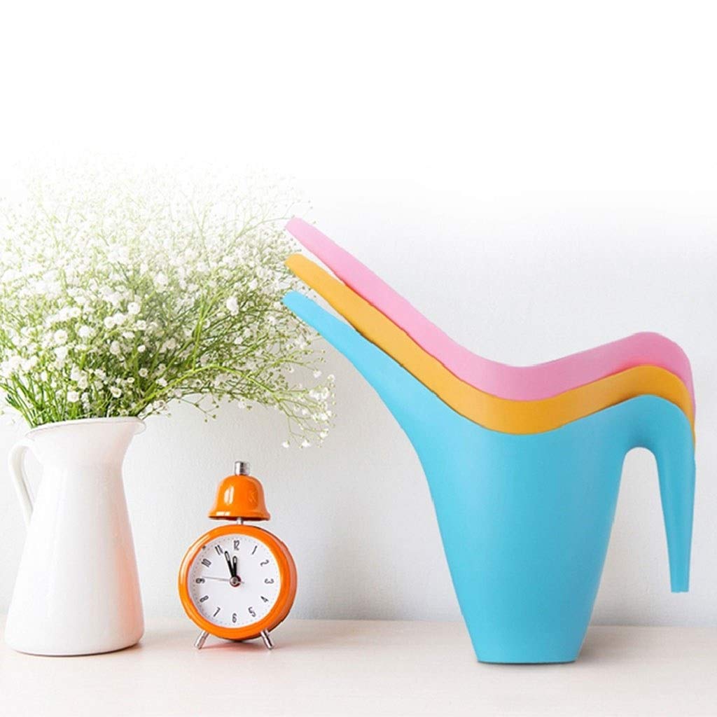 Regadera al Aire Libre Regadera de plástico de Boca Larga Regadera de Gran Capacidad 1.8L Regadera de jardín Bonsai Herramientas de jardinería Creativas PouringEasy Filling