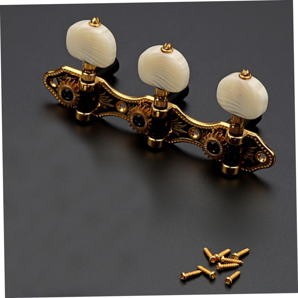 TOYANDONA 1 Satz Gitarren Stimmwirbel Tuning Pegs für Akustikgitarren Ergonomisches Design für Präzises Geeignet für Verschiedene Gitarrenmodelle Musikinstrumente Zubehör