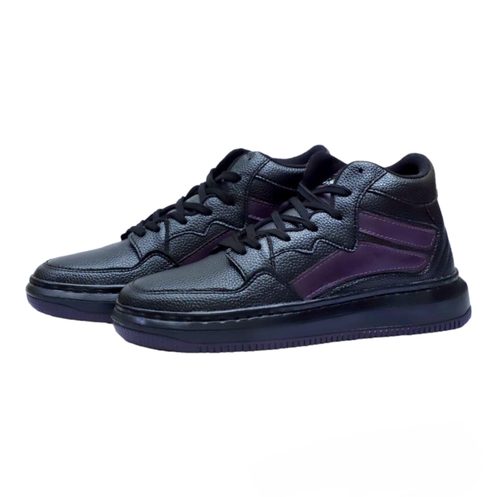 The Aurous Raven Ankle High Laceup Sneakers for Men | Stylish | Lightweight | Comfortable | Handcrafted | Memory Foam Soles for Extra Cushioning (Black, UK Footwear Size System, Adult, Men, Numeric, Medium, 8) (B0D8Q164QK) Amazon Price History, Amazon Price Tracker