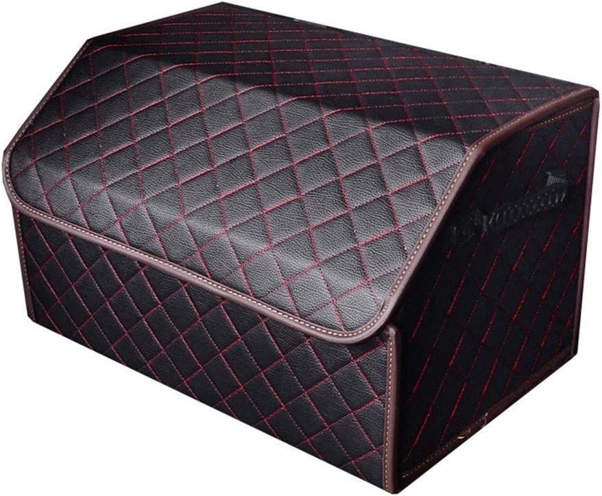 Organisateur de coffre de voiture pliable avec couvercle XMING pour auto et SUV