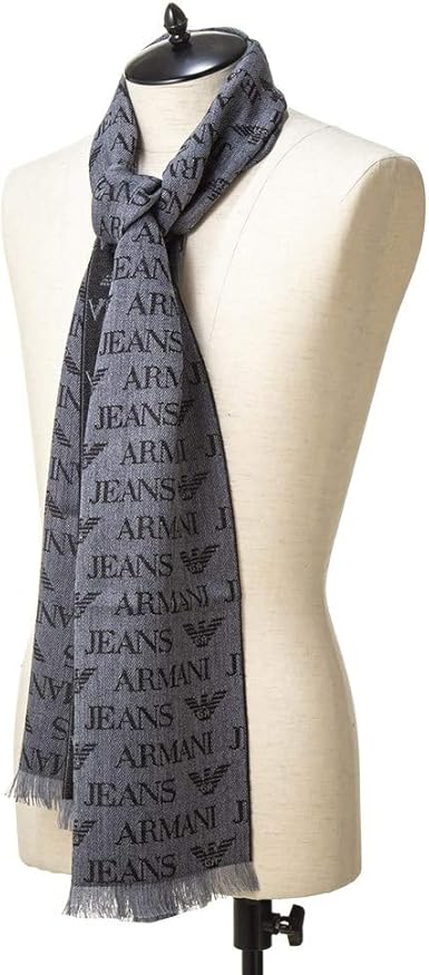 Amazon | (アルマーニ ジーンズ) ARMANI JEANS マフラー #934504 CD786 ...