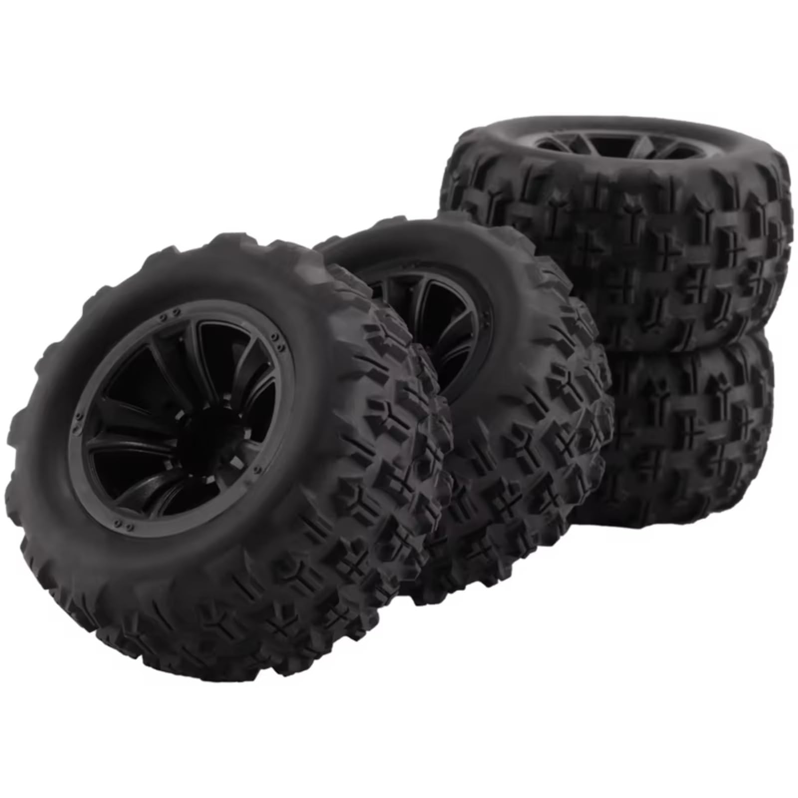 Ricambi Crawler RC Per Go 16207 16208 16209 16210 H16 H16H H16E H16P 1/16 RC Auto Aggiornamenti Parti 4 Pezzi Pneumatici Delle Ruote