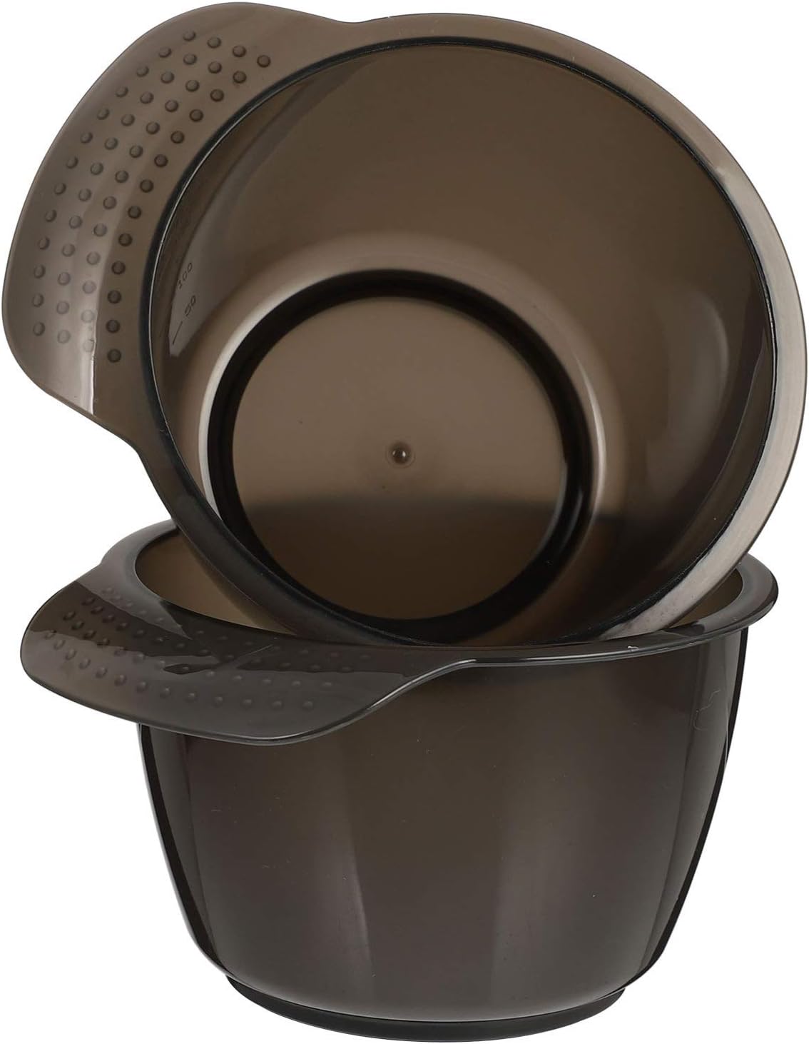 Ipetboom 6pcs Plastic Hair Color Mixing Bowls Sturdy Hair Dye Tools for Salon and Home Use Easy to Clean for Developer and Toner Mixing