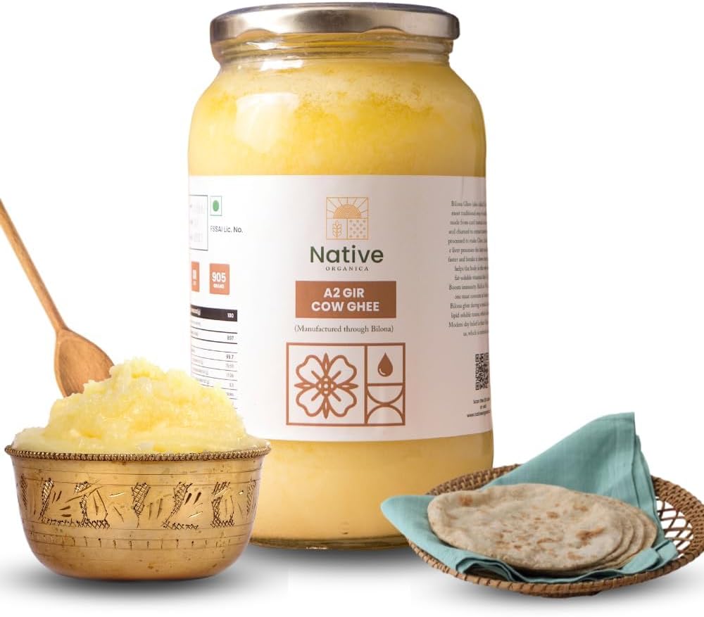 A2 Gir Cow Bilona Desi Ghee, 250ML