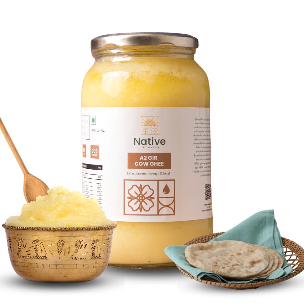 A2 Gir Cow Bilona Desi Ghee, 250ML