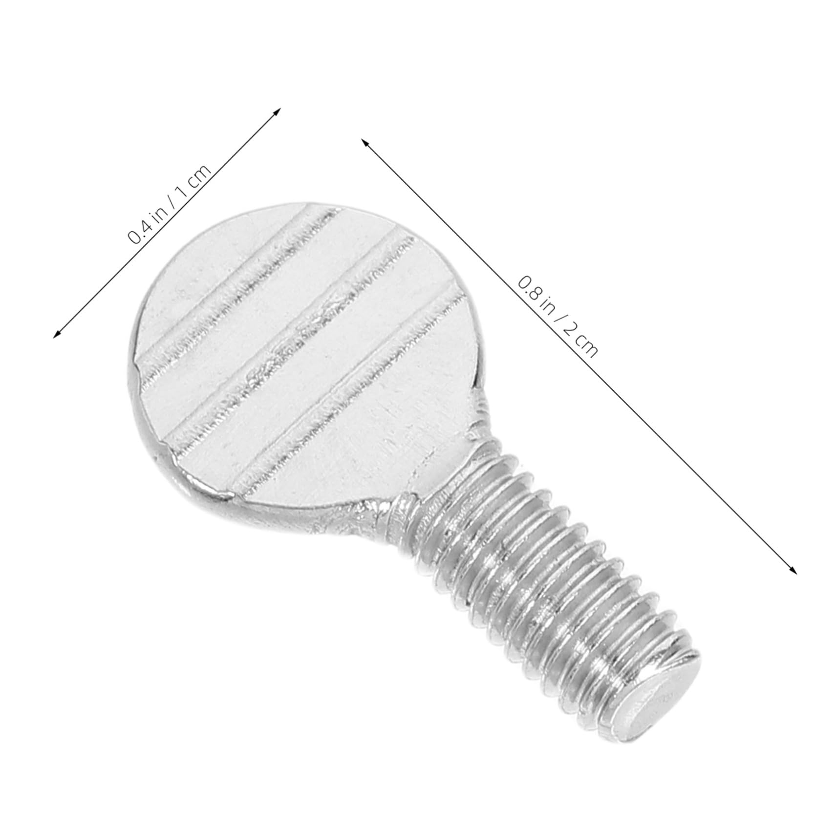 ibasenice 10Pcs Stainless Steel Rotisserie Skewer Screws for Air Fryer Oven Accessories Easy Installation Versatile Use for Grilling Reusable Replacement Screws for BBQ Cooking