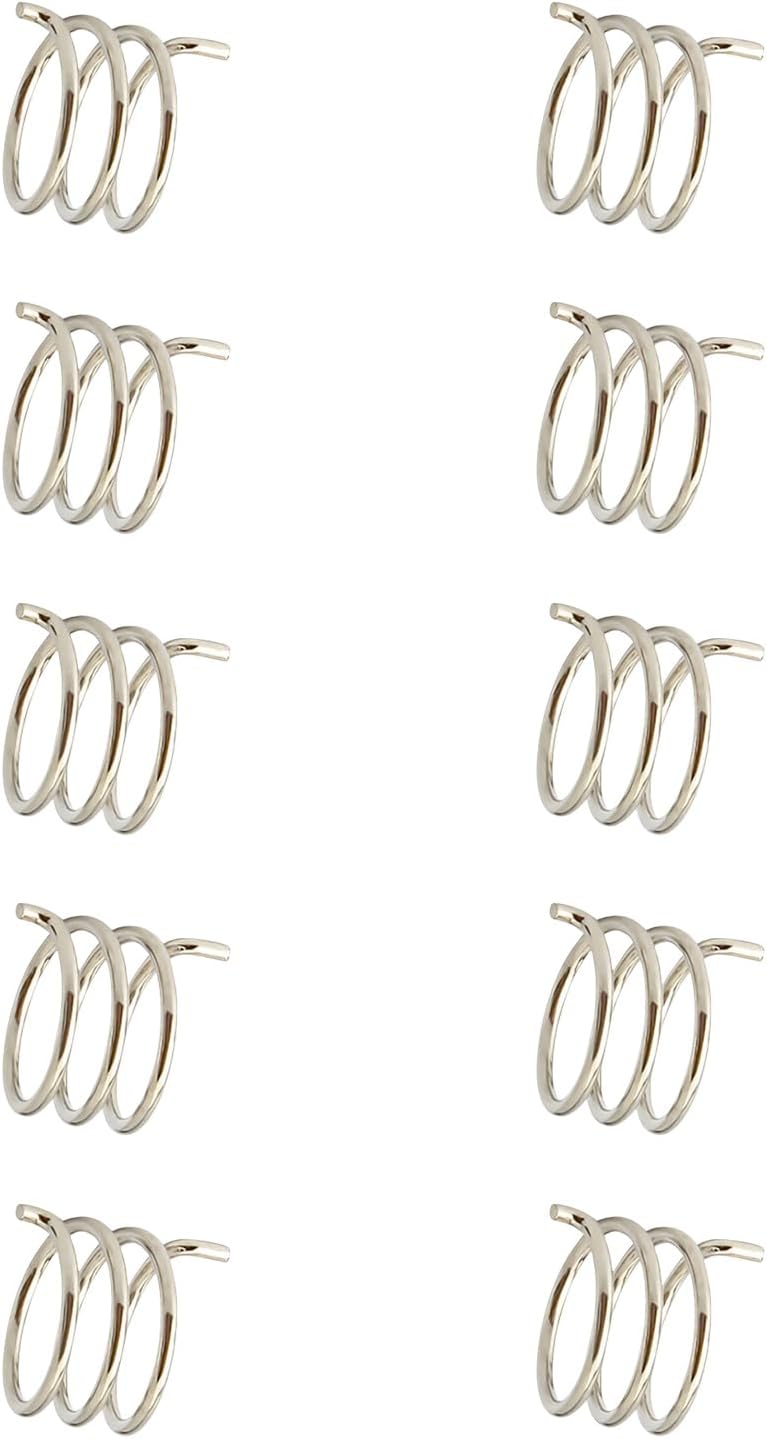 10Pcs Mountain Bike Disc Brakes Spring Braking Return Spring Steel Braking Return Spring Clip Replacement for BB5 BB7
