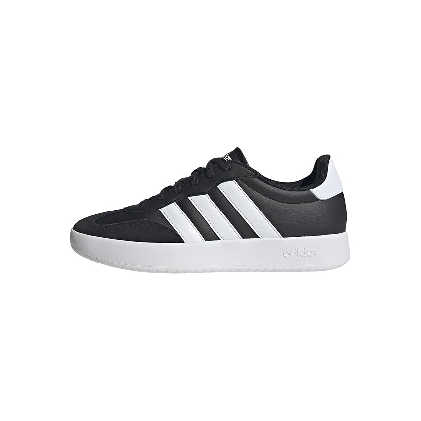 adidas BARREDA Shoes, Scarpe Uomo, Core Black/Cloud White/Core Black, 41 1/3 EU