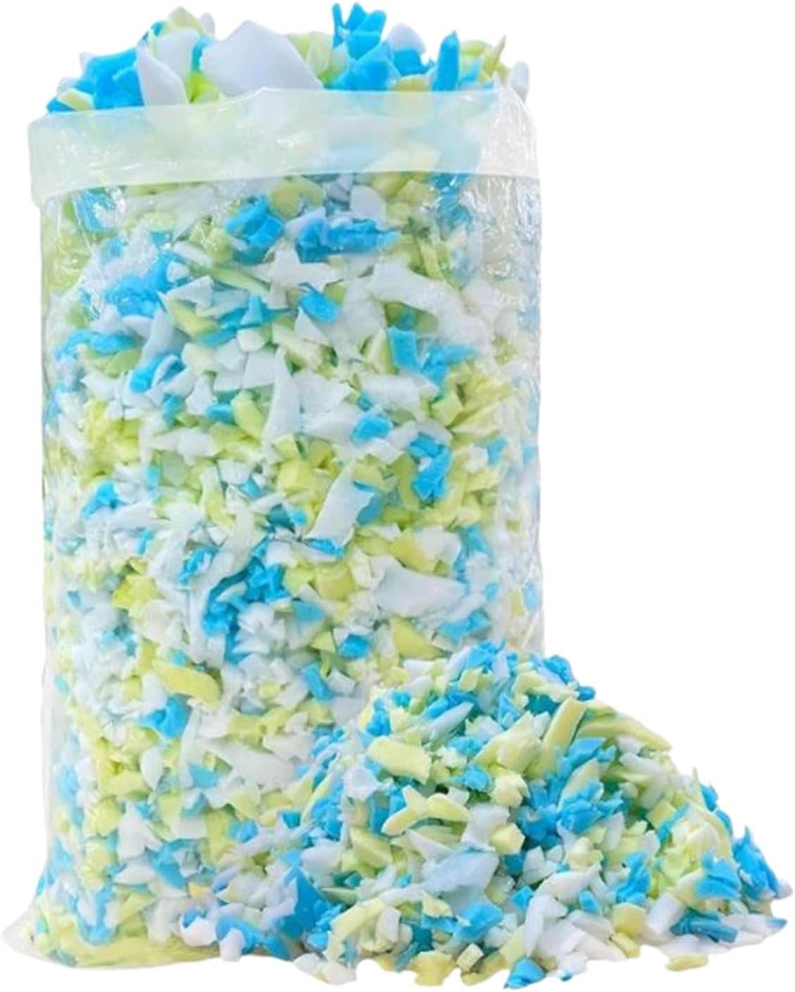 Shooted Memory Foam Filling Bean Bag Filler Premium and Irregular Filling Material Soft for Couch Handicrafts, 1KG