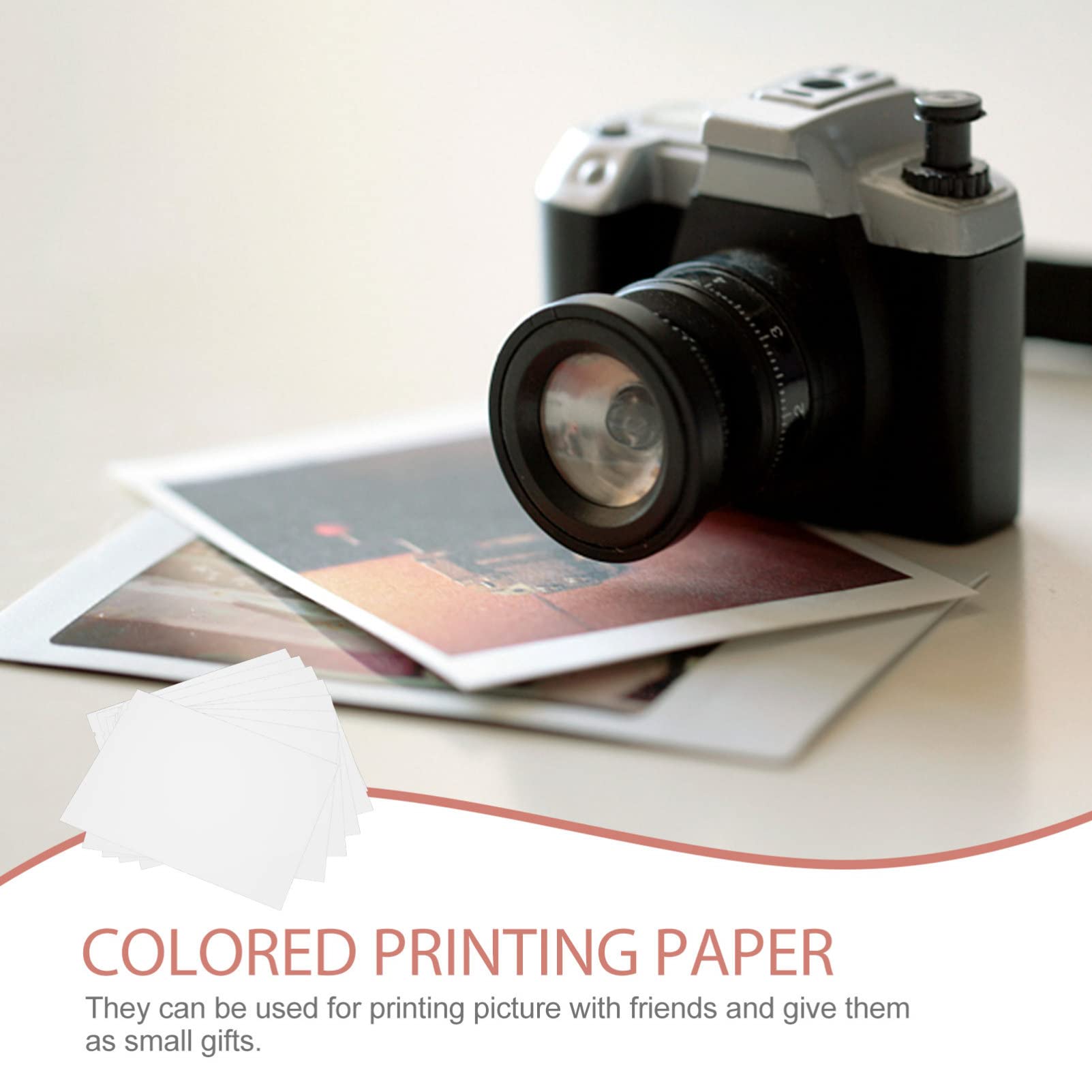 Gadpiparty 5 Set Carta Fotografica Lucida Carta Per Spray Per Fotografie Progetti Domestici E Pubblicità Spessore 10 Fogli*5