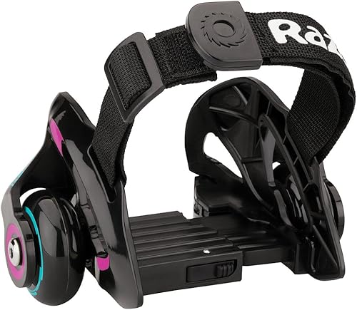 Miniatura 7 de Razor Ruedas de talón Jetts resistentes con almohadillas de chispa, almohadillas antideslizantes y correa de gancho y bucle para edades de 6 años o