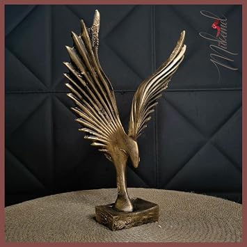 Phoenix statue figure object, trinket table decoration living room office accessories-Excellent original design