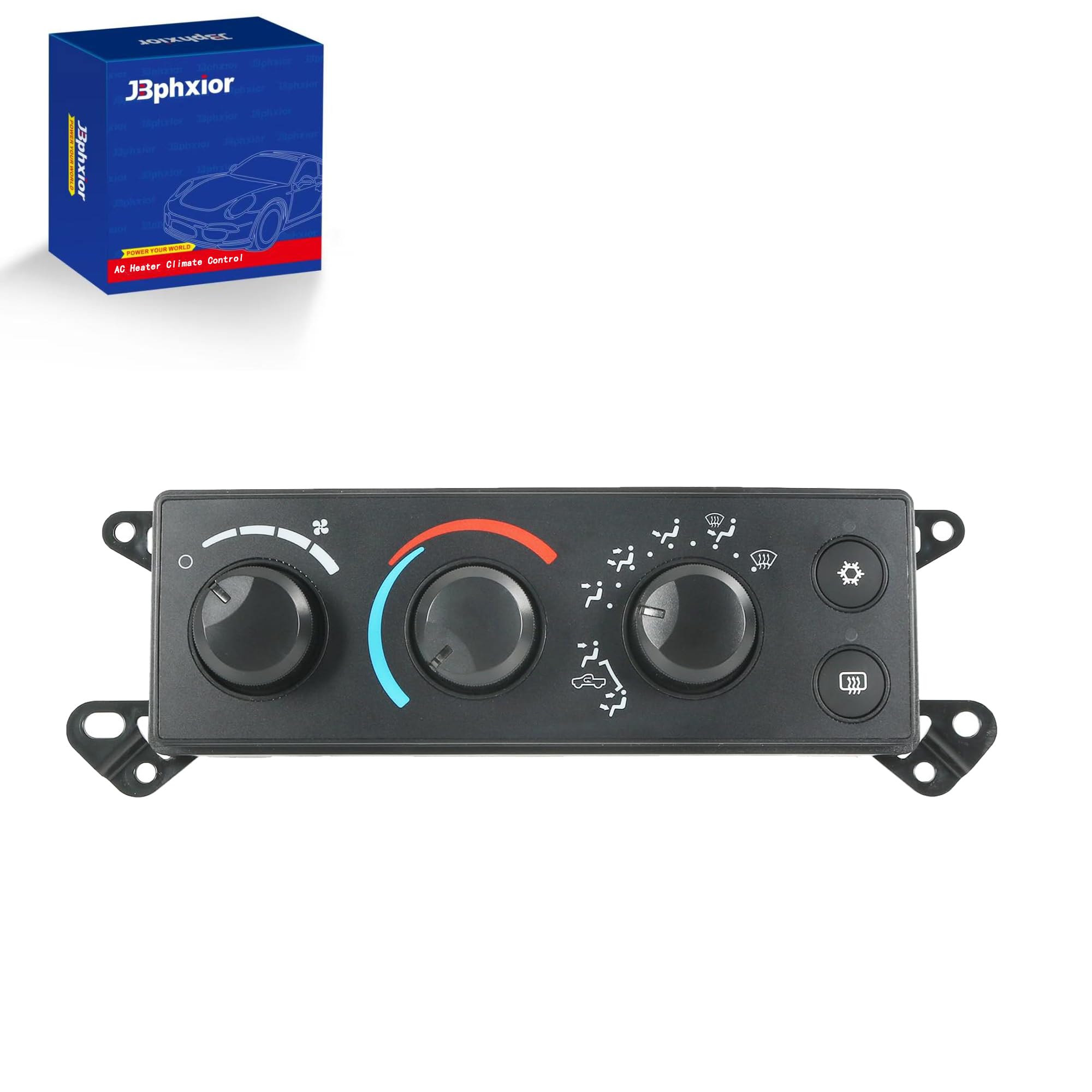P55056569AC AC Heater Climate Control Module, Air Conditioning Heater Control Switch Panel Fit for 2006-2008 Dodge Ram 1500 2500 3500 & 2008-2011