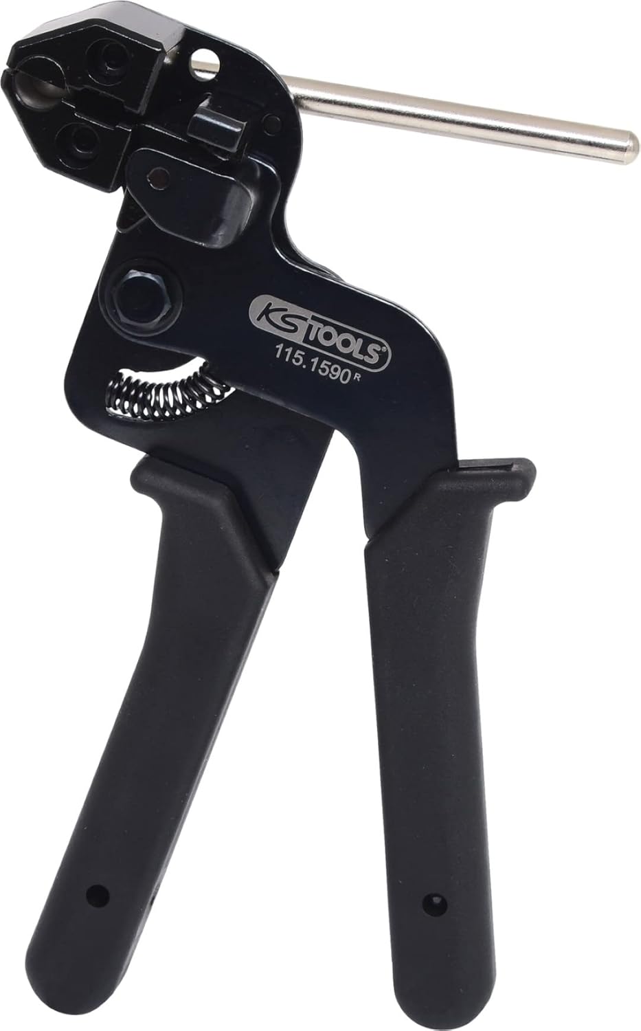 Pliers for stainless steel ball-lock cable ties