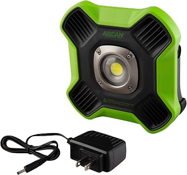 Arcan 3000 lm Mega Rechargeable Multi-Purpose Flood Light with USB Port ALMEGAFL