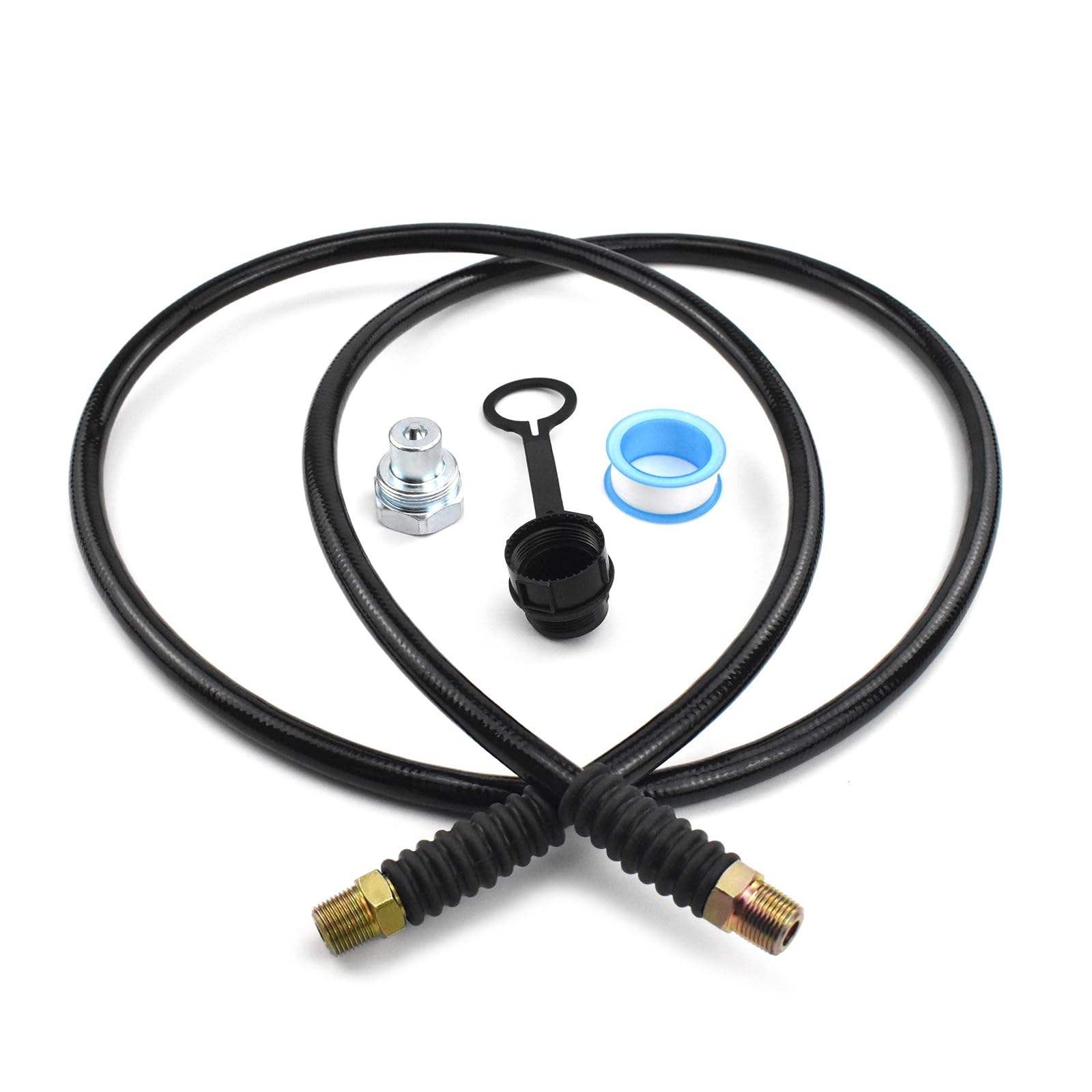 6' 10000psi High Pressure Hydraulic Hose CH-604 Coupler 3/8