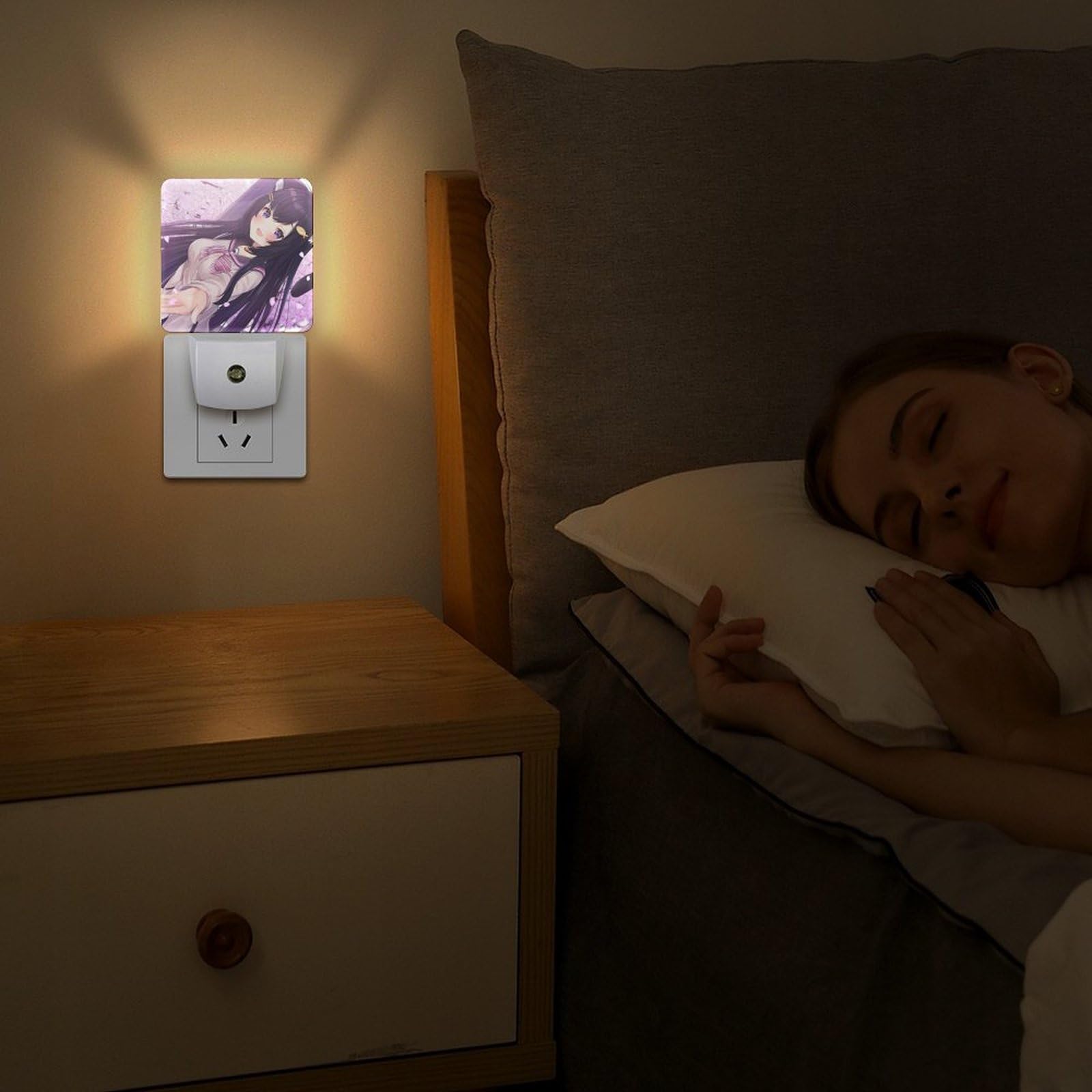 Amazon.co.jp: センサーライト VTuber れいきら フットライト ナイト