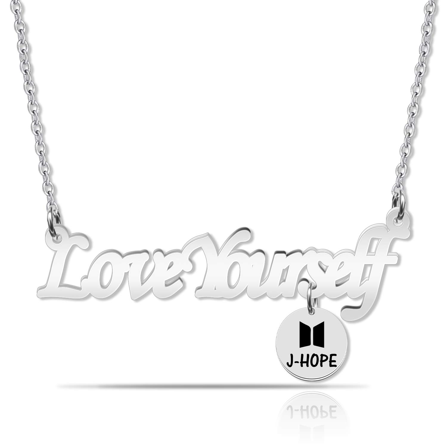 G-Ahora Bangtan Boys Necklace Bangtan Boys Gift Love Yourself Jewelry Gift for Bangtan Boys Fans