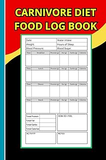 Carnivore Diet Food Log Book: A Practical Journal for Meal Logging, Progress Tracking, and Health Goal Smashing | Track Your Meals, Optimize Your ... Carnivore Success! | 6 x 9 inches, 110 Pages