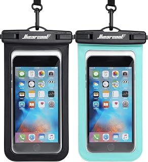 Hiearcool Waterproof Phone Pouch, IPX8 Waterproof Phone Case for iPhone 17/16/15