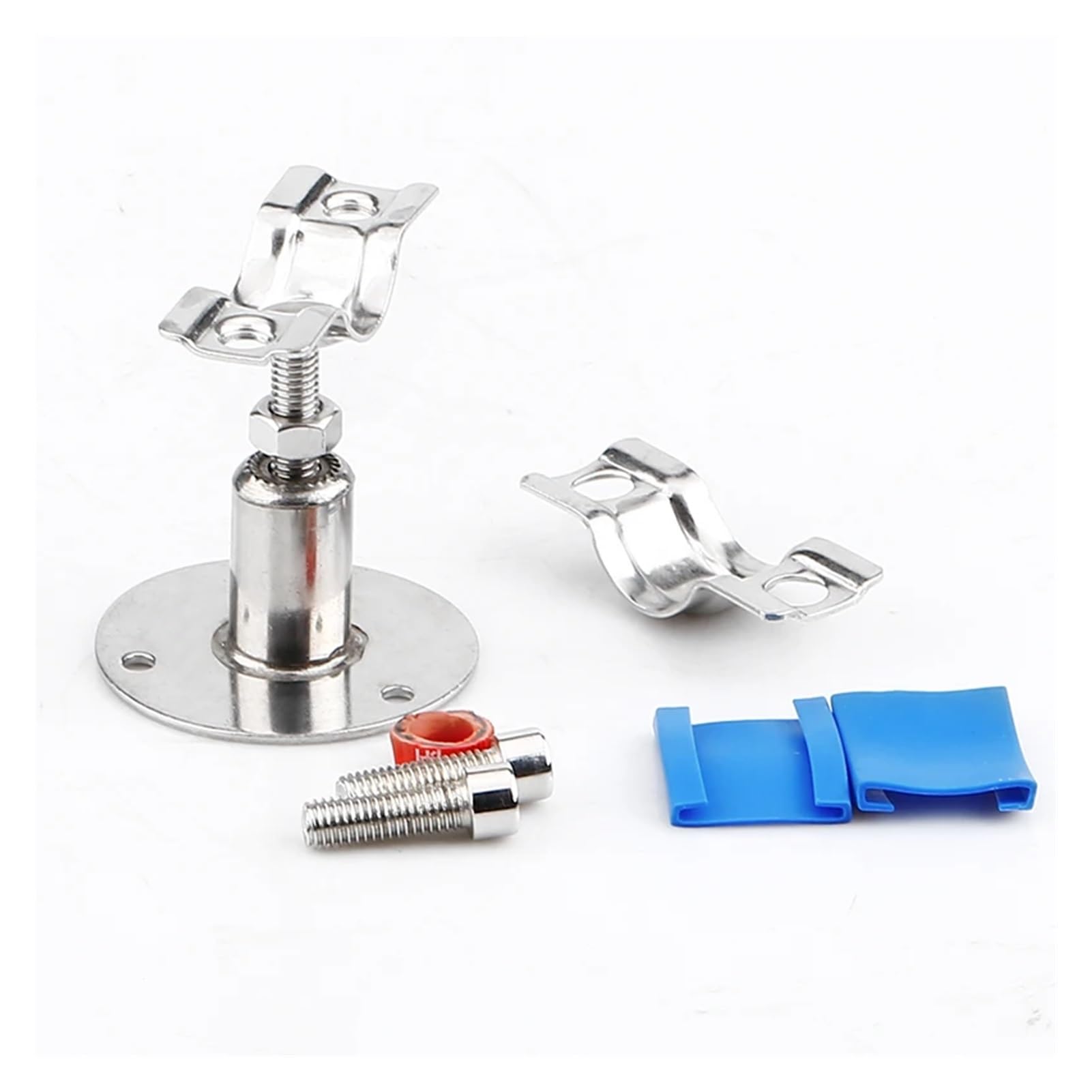 Abrazadera de soporte tubo ajustable acero inoxidable 304