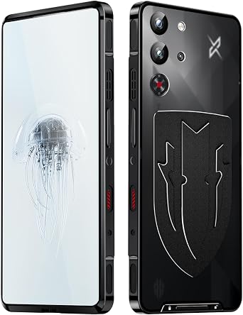 for ZTE Nubia RedMagic 10S pro/10S pro Plus/10 Pro / 10 Pro Plus Metal Case, Luxury Premium Aluminum Alloy Shockproof Bumper Frame with Hard plaastic Back Cover Black